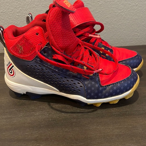 Under Armour Shoes Baseball Cleats Used Under Armour Harper 6 Mid
